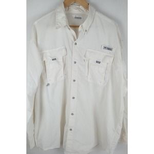 Columbia PFG Mens XL Shirt Button Down Omni Shade Long Sleeve